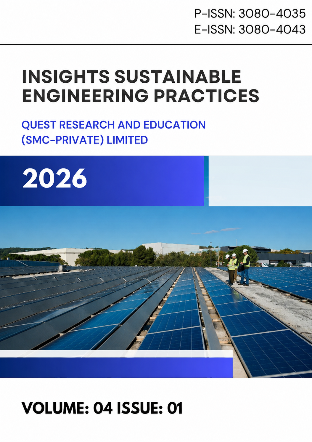 					View Vol. 4 No. 1 (2026): Insights Sustainable Engineering Practices
				